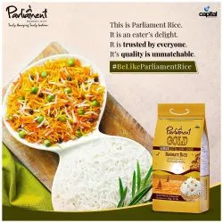 Рис басматі екстра довгий Золото Парламенту (Basmati Rice Parliament Gold) 1 кг 3