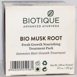 Питательная маска для роста волос Био Корень Мускуса Биотик (Bio Musk Pack Biotique) 230 г 9