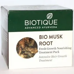 Питательная маска для роста волос Био Корень Мускуса Биотик (Bio Musk Pack Biotique) 230 г 4