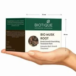 Питательная маска для роста волос Био Корень Мускуса Биотик (Bio Musk Pack Biotique) 230 г 0