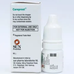 Карепрост капли для глаз и роста ресниц Сан Фарма (Careprost Sun Pharma) 3 мл  (без щеточки) 2