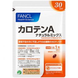 Витамин А, каротиноид A натуральная смесь Фанкл (Carotenoid A Natural Mix Fancl) 30 капс.
