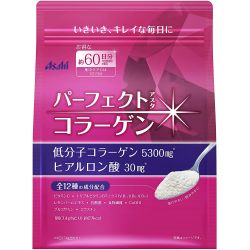 Коллаген порошок с гиалуроновой кислотой, молочнокислыми бактериями, глюкозамином и CoQ10 Асахи (Collagen Perfect Asahi) 225 г