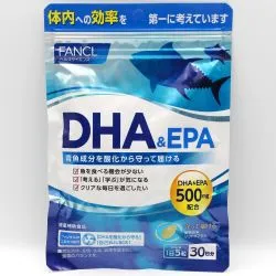 Рыбий жир ДГК и ЭПК (Омега-3) Фанкл (DHA & EPA Fancl) 150 капс. 3