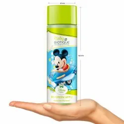 Шампунь для детей «Микки Маус» Био Зеленое Яблоко Биотик (Bio Green Apple Disney Baby Shampoo Biotique) 190 мл 1