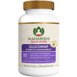 Глюкомап Махариши Аюрведа (Glucomap Maharishi Ayurveda) 100 табл. / 500 мг
