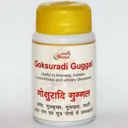Гокшуради Гуггул Шри Ганга (Goksuradi Guggul Shri Ganga) 50 г (примерно 160 табл. / 300 мг) 0