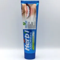 Зубная паста для курильщиков Дабур (Herbal Smokers Toothpaste Dabur) 150 г + щетка 4