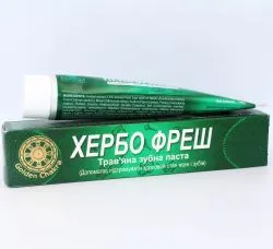 Хербо Фреш зубная паста Голден Чакра (Herbo Fresh Golden Chakra) 100 г 0