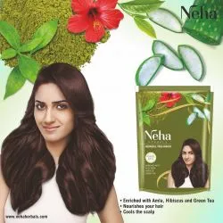 Неха хна для волос с лечебными растениями (Neha Herbal Mehandi) 140 г 5