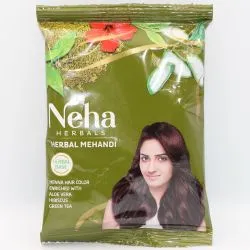 Неха хна для волос с лечебными растениями (Neha Herbal Mehandi) 140 г 1