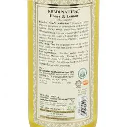 Травяной шампунь «Мед и Лимон» Кхади (Honey & Lemon Shampoo Khadi) 210 мл 0