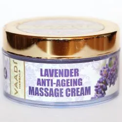Массажный крем против старения c лавандой Ваади (Lavender Anti-Ageing Massage Cream Vaadi) 50 г 0