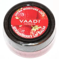 Бальзам для губ с клубникой и медом Ваади (Lip Balm Strawberry & Honey Vaadi) 6 г 0