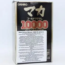 Мака Золотая Магнум 10000 (Maca Gold Magnum 10000 Orihiro) 60 капс. / 385 мг (содержимое 315 мг) 1