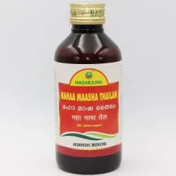 Махамаш масло Нагарджуна (Mahamasha Thailam Nagarjuna) 200 мл 0