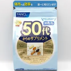 Витамины и минералы для мужчин 50-60 лет Фанкл (Fancl) 30 пакетиков 8