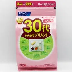 Витамины и минералы для женщин 30-40 лет Фанкл (Fancl) 30 пакетиков 8
