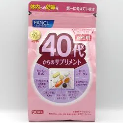 Витамины и минералы для женщин 40-50 лет Фанкл (Fancl) 30 пакетиков 8