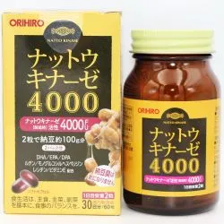 Наттокиназа 4000 Орихиро (Nattokinase 4000FU Orihiro) 60 капс. / 470 мг (содержимое 300 мг) 0