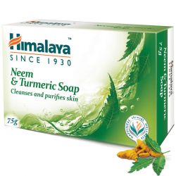 Мыло с нимом и куркумой Хималая (Neem & Turmeric Soap Himalaya) 125 г