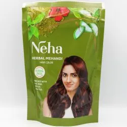 Неха хна для волос с лечебными растениями (Neha Herbal Mehandi) 140 г 3