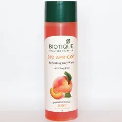 Освежающий гель для тела Био Абрикос Биотик (Bio Apricot Body Wash Biotique) 190 мл 4