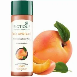 Освежающий гель для тела Био Абрикос Биотик (Bio Apricot Body Wash Biotique) 190 мл 3