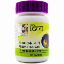 Пидантак Вати Дивья Патанджали (Peedantak Vati Divya Patanjali) 80 табл. / 500 мг