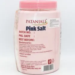 Розовая соль Патанджали (Pink Salt Patanjali) 1 кг (мелкий помол) 0