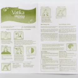 Дабур Ватика сливовая краска на основе хны (Plum 3.16 Henna Vatika Dabur) 60 г (6 пакетиков) 7