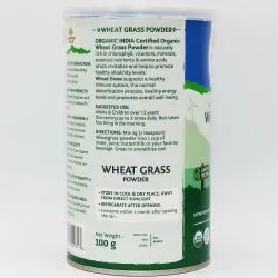 Ростки пшеницы порошок Органик Индия (Wheat Grass Powder Organic India) 100 г 4