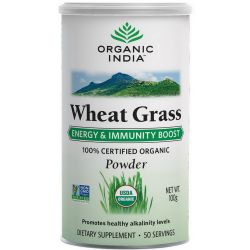 Ростки пшеницы порошок Органик Индия (Wheat Grass Powder Organic India) 100 г