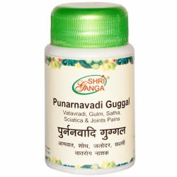 Пунарнавади Гуггулу Шри Ганга (Punarnavadi Guggulu Shri Ganga) 50 г (примерно 150 табл. / 333 мг)
