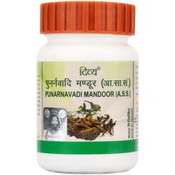 Пунарнавади Мандур Патанджали (Punarnavadi Mandoor Patanjali) 120 табл. / 300 мг