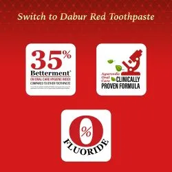 Зубна паста Ред Дабур ОАЕ (Red Toothpaste Dabur UAE) 100 г 7