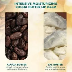 Бальзам для губ увлажняющий Масло какао Хималая (Rich Cocoa Butter Lip Care Himalaya) 10 г 5
