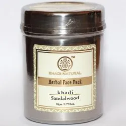 Маска для лица «Сандал» Кхади (Sandalwood Face Pack Khadi) 50 г 1