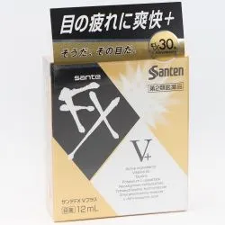 Санте FX V+ глазные капли с витамином В6 и таурином (Sante FX V+ Eye Drops Santen) 12 мл 4