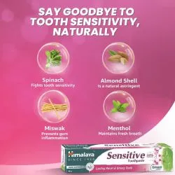 Зубная паста для чувствительных зубов Хималая (Sensitive Toothpaste Himalaya) 80 г 7