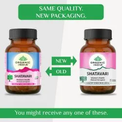 Шатавари Органик Индия (Shatavari Organic India) 60 капс. / 400 мг 2