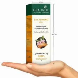 Средство для очистки лица и снятия макияжа Био Миндаль Биотик (Bio Almond Makeup Cleanser Biotique) 120 мл 1