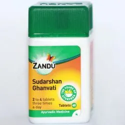 Сударшан Гханвати Занду (Sudarshan Ghanvati Zandu) 40 табл. / 325 мг 0