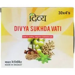 Сукхда Вати Патанджали (Sukhda Vati Patanjali) 120 табл. / 500 мг 5