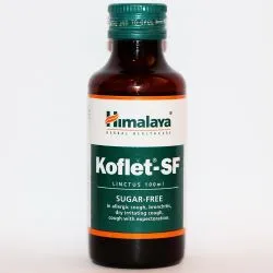 Кофлет сироп без сахара Хималая (Koflet-SF Syrup Himalaya) 100 мл 0