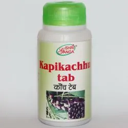Капикачху Шри Ганга (Kapikachhu Tab Shri Ganga) 120 табл. / 750 мг могут быть разломаны 0