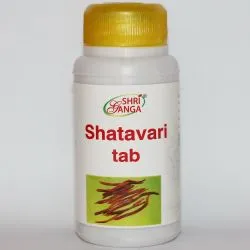 Шатавари Шри Ганга (Shatavari Tab Shri Ganga) 120 табл. / 750 мг могут быть разломаны 0