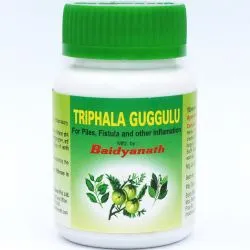 Трифала Гуггул Байдьянатх (Triphala Guggulu Baidyanath) 80 табл. / 375 мг 2
