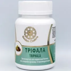Трифала Голден Чакра (Triphala Golden Chakra) 60 табл. / 375 мг (экстракт) 0