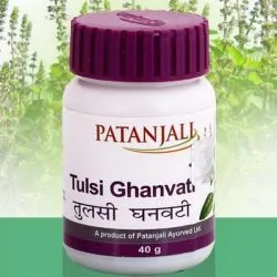 Тулси Гхан Вати Патанджали (Tulsi Ghan Vati Patanjali) 40 г (примерно 80 табл. по 500 мг) 0